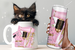 PInk Luxury Hair Salon Sublimation Beauty Tools Glam Design Product Image 4
