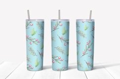 Unicorns sublimation. Skinny tumbler wrap design. Product Image 4