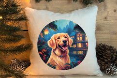 3D Christmas Dog Ornaments Engraved Bundle, 3D Dog Christmas Product Image 4