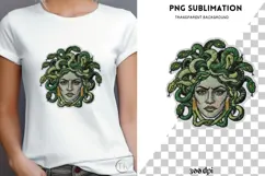 Medusa png design for T-shirts Product Image 4