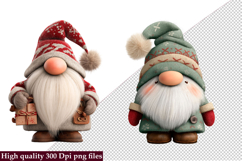 Christmas Gnome Funny Clipart png Product Image 1