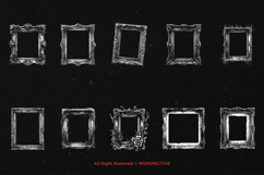 10 Bundle Dark Art Frame Vintage Horror Decor Scary Ornament Product Image 6
