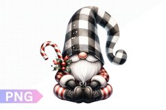 Christmas Gnome Sublimation Clipart PNG Product Image 1