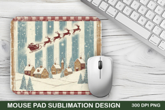 Christmas Mouse Pad Sublimation - Christmas Design Product Image 1