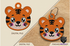 Animal bundle Embroidery Designs | pet keychain | 10 ITH Product Image 5