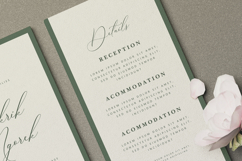 elegant wedding invitation card with roses watercolor Product Image 7