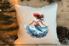 Tropical Christmas Clipart , Christmas PNG Product Image 4