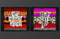Halloween Inscription | 10 SEAMLESS Skinny tumbler designs Product Image 4