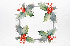 Christmas Frame Border Sublimation PNG Product Image 4