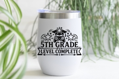 5th Grade Level Complete Svg, Last Day of School Svg. Product Image 5