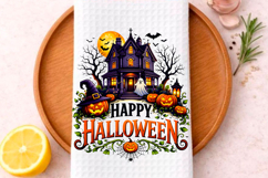 Halloween Kitchen Towel PNG, Funny Halloween PNG Product Image 1