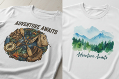 ADVENTURE AWAITS T-SHIRT DESIGNS Product Image 4