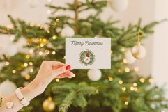 Christmas Santa Typography Badge Sublimation Set Product Image 4