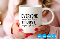 Sarcastic quotes SVG Design, Funny quotes svg design Product Image 4