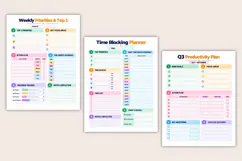 2027 Productivity Planning Worksheet Product Image 4