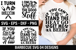 Barbecue SVG Design - If you can t stand the heat go get me Product Image 1