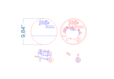 Hello Fall SVG laser cut files for Glowforge Product Image 4