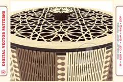 Box Organizer v5 - laser cut file - Glowforge ready SVG Product Image 4