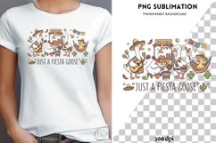 Fiesta geese png design for T-shirts Product Image 4