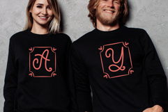 Cherry Kiss is a charming Valentine-themed duo font Product Image 4