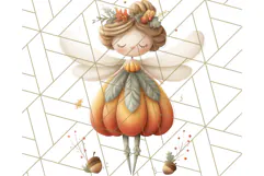 Cottagecore Halloween Clipart Cozy PNG, Autumn Fall Png Product Image 4