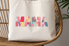 Vol. 29 Patchwork Fabric Mama - PNG Product Image 4