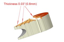 Ice Cream Straw Topper STL File for 3D Printing. Product Image 7
