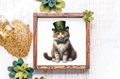 St Patricks Day Cats Clipar, Bundle, St Patricks Day Cats Product Image 4