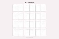 2026 Monthly Planner with Holidays, Dated Month on 2 Pages Product Image 4