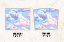 Pastel Cloud Tumbler | 20 oz tumbler wrap Product Image 2