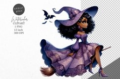 Halloween clipart, Witch clipart, Autumn clipart Product Image 1