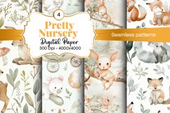Nursery Seamless patterns and Seamless backgrounds Product Image 2