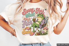 Sorry For What My Face Said PNG | Funny Frog Retro Design Product Image 1