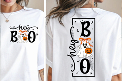 Hey Boo PNG, Halloween PNG, Halloween Sign, Boo Ghost PNG Product Image 3