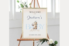 Baby Shower Welcome Template 1 Product Image 1