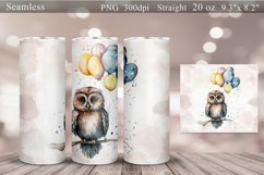 Owls Tumbler Sublimation Wrap Bundle Product Image 5