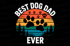 Best Dog Dad Ever svg | Father&#039;s day Svg | Svg Files Product Image 1