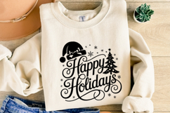 Happy Holiday Svg | Christmas svg | Shirt Svg Product Image 4
