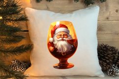 Christmas Wine Cup Sublimation Clipart Product Image 4