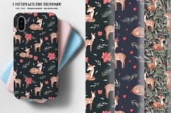 Christmas Deer Watercolor clipart Product Image 4