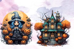 Halloween Clipart Sublimation Bundle, Halloween Clipart Product Image 4