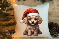 Christmas Dogs Sublimation Clipart, Christmas Dog Clipart Product Image 4
