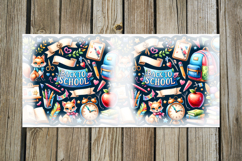 Back to school | 4 Mug Sublimation designs, PNG Product Image 4