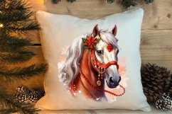 Christmas Horses Clipart, Christmas Horses Clipart Product Image 4
