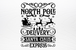 Farmhouse Vintage Christmas Sign SVG Product Image 4