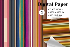 Stripe Pattern Background Gift Wrap Wallpaper Digital Paper Product Image 1