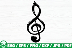 Musical Notes / Sounds Notes x60 Silhouette / SVG BUNDLE Product Image 5