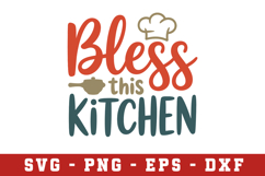 Bless this Kitchen Svg |Kitchen SVG Cut files | Cricut Product Image 1