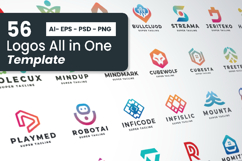 56 Logos All in One Template Product Image 1