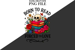Born to read png design Product Image 2